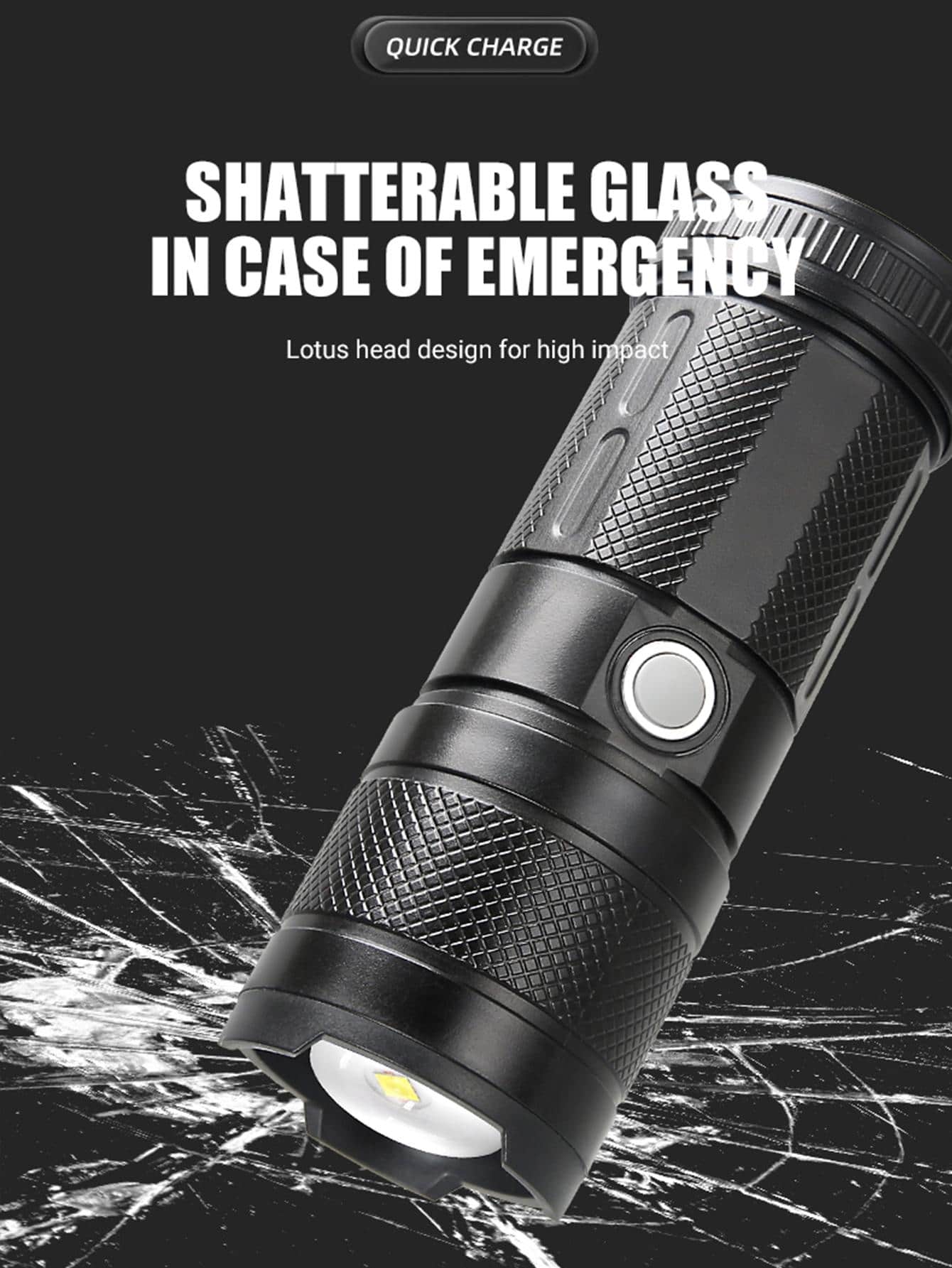 1800 Lumen Rechargeable LED Flashlight, Small and Extremely Bright Flash Light, Zoomable, Water Resistant, Adjustable Brightness for Camping, Running, Emergency 1800 Lumen Rechargeable LED Flashlight, Small and Extremely Bright Flash Light, Zoomable, Water Resistant, Adjustable Brightness for Camping, Running, Emergency